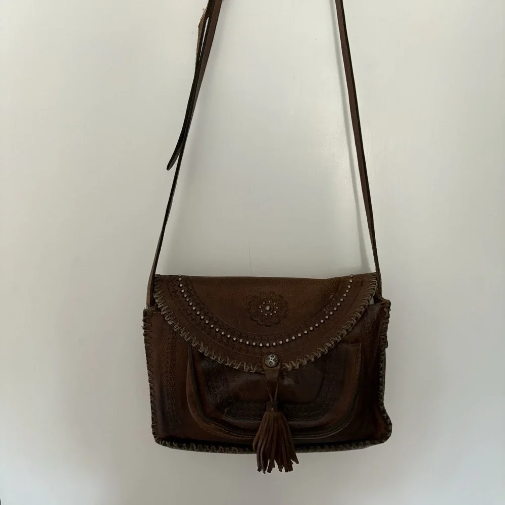 Patricia Nash, Beaumont Flap, Beaumont Crossbody, Italian Heritage Leather